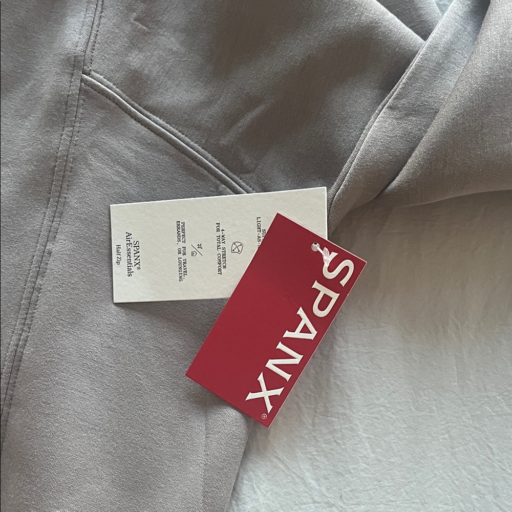 NWT Spanx Air Essentials quarter zip - Picture 4 of 5
